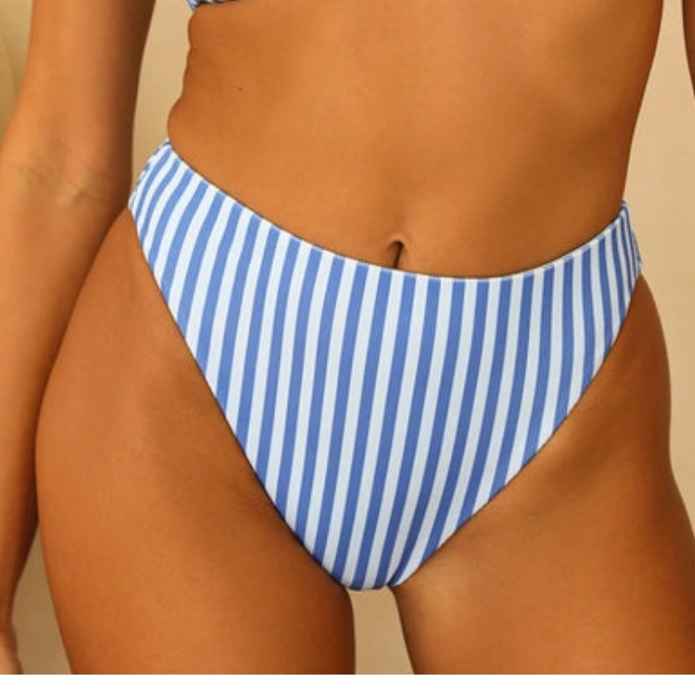 Dippin Daisys Striped Bikini Bottom
